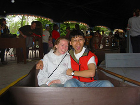 Scott and Katie at Kennywood